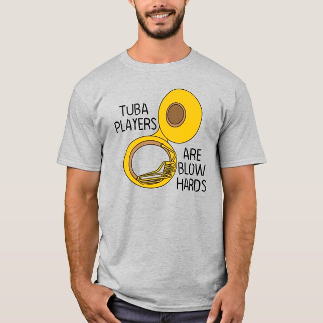 Tuba Blow Hards T-Shirt (Vorderseite)