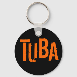 TUBA Button-Schlüsselanhänger Schlüsselanhänger