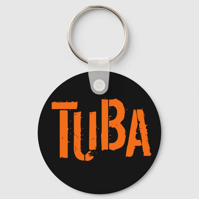 TUBA Button-Schlüsselanhänger Schlüsselanhänger (Vorderseite)