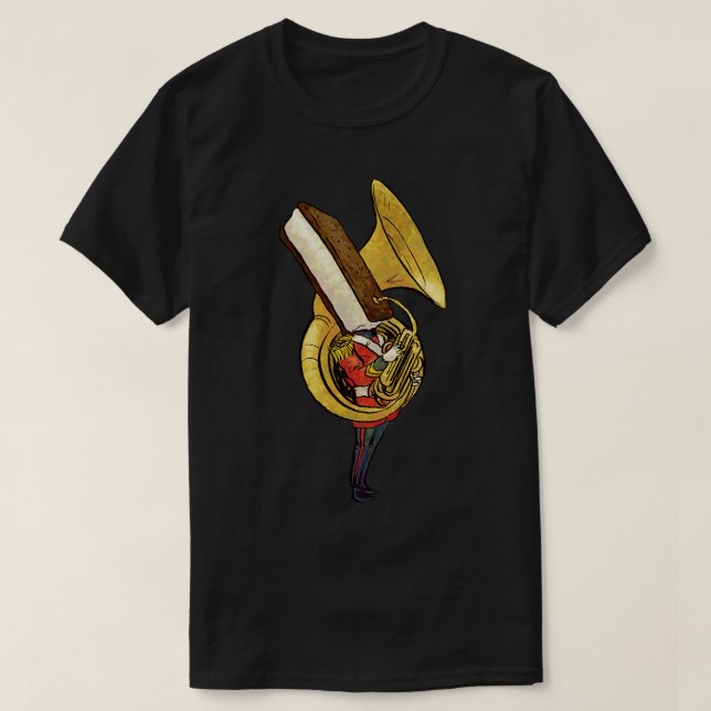 Tuba Cream Sandwich T-Shirt (Design vorne)