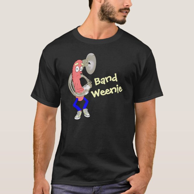 Tuba, der Band-Würstchen-Dunkelheits-T - Shirt (Vorderseite)