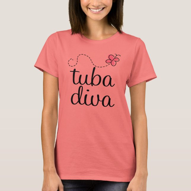 Tuba Diva T-Shirt (Vorderseite)