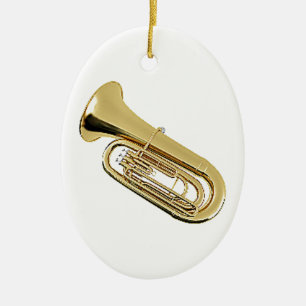 "Tuba" Entwurfsgeschenke und -produkte Keramikornament