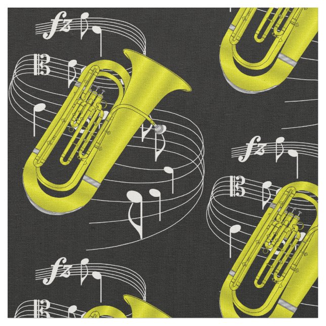 Tuba-Gewebe-Dunkelheit Stoff (Nahaufnahme)