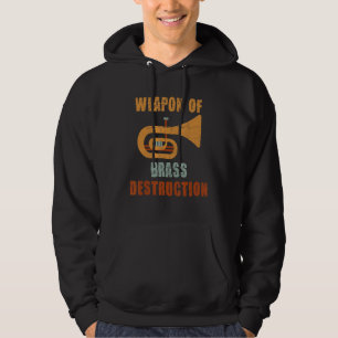Tuba Instrument Tuba King Music Fest Tuba Mouthpie Hoodie
