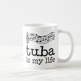 Tuba ist mein Leben Kaffeetasse