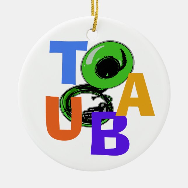 TUBA KERAMIKORNAMENT (Vorne)
