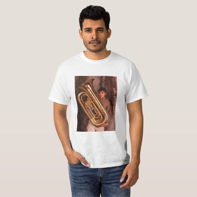Tuba-Lehrer-T - Shirt (Vorne ganz)