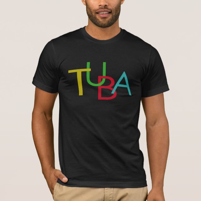TUBA Letters T-Shirt (Vorderseite)