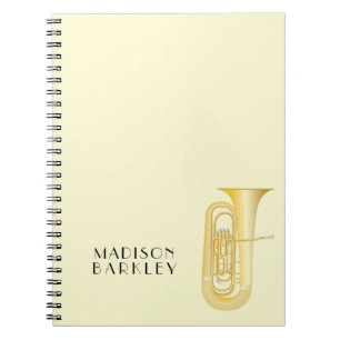 Tuba Music Teacher Notizblock