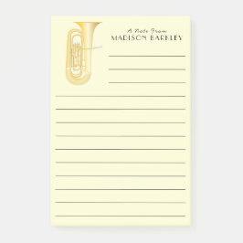 Tuba Music Teacher Post-it Klebezettel