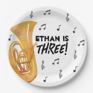Tuba Music Theme Geburtstagsparty Paper Teller