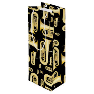 Tuba Musician Band Teacher Weinbeutel Geschenktüte Für Weinflaschen