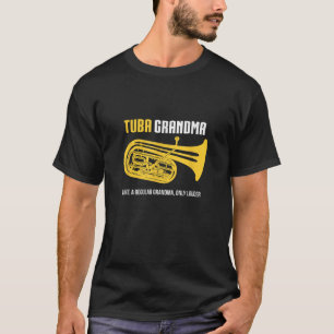 Tuba Oma Shirt Funny Niedlich Marching Band Gesche