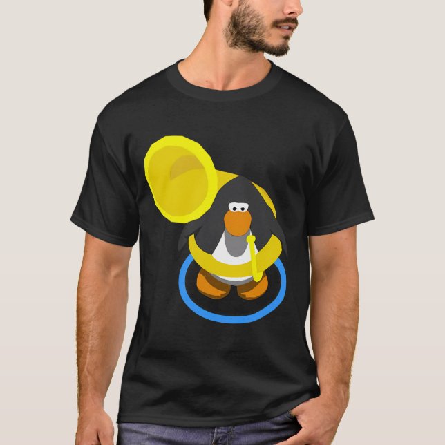 Tuba Penguin T-Shirt (Vorderseite)