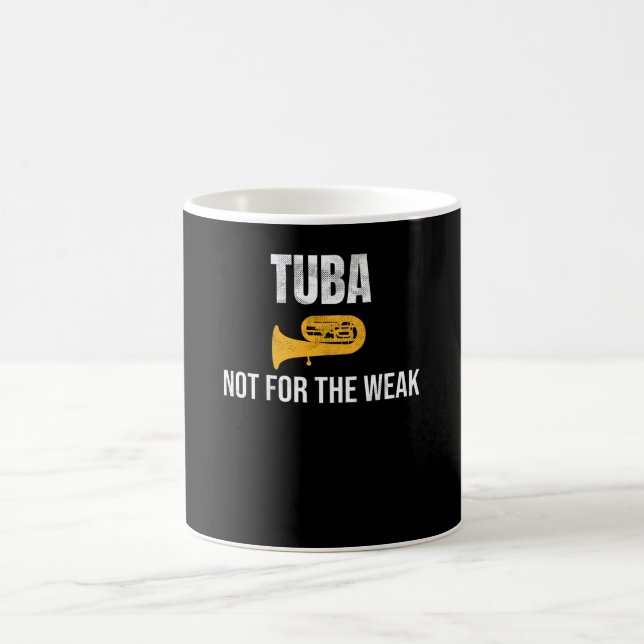 Tuba Player Geschenke| Tuba Marching Band Tubist Kaffeetasse (Mittel)