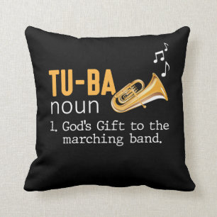 Tuba Player Marching Wind Instrument Musiker Kissen