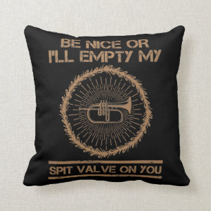 Tuba Player Wind Brass Instrument Sarcaso Split Va Kissen