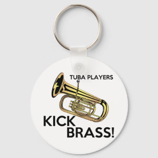 Tuba Players Kick Brass Schlüsselanhänger