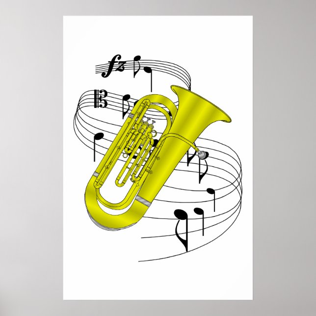 Tuba Poster (Vorne)