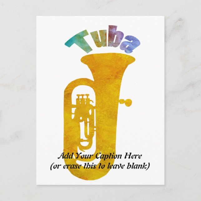 Tuba! Postkarte (Vorderseite)