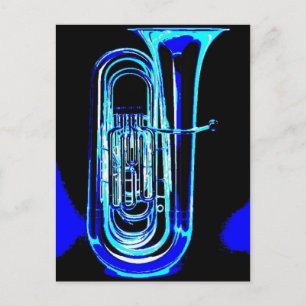 Tuba Postkarte