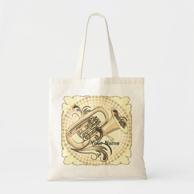Tuba Rhythmus  Tragetasche (Vorne)