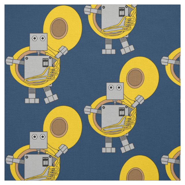 Tuba Robot Stoff (Muster)