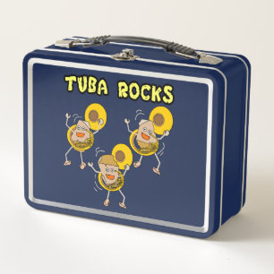 Tuba Rocks Metall Brotdose