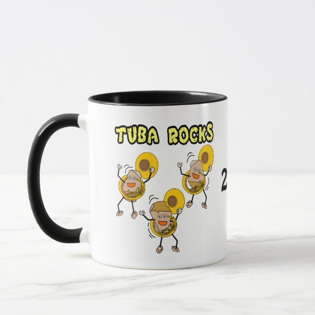 Tuba Rocks Tasse (Links)