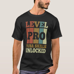 Tuba Skills Pro Entsperrt Vintagen Stil einzigarti T-Shirt
