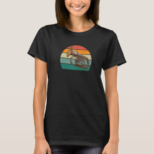 Tuba-Spieler-Blasinstrument Messinstrument tief T-Shirt