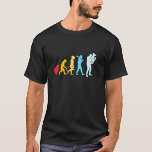 Tuba-Spieler Evolution Lustige Tuba Für Männer T-Shirt