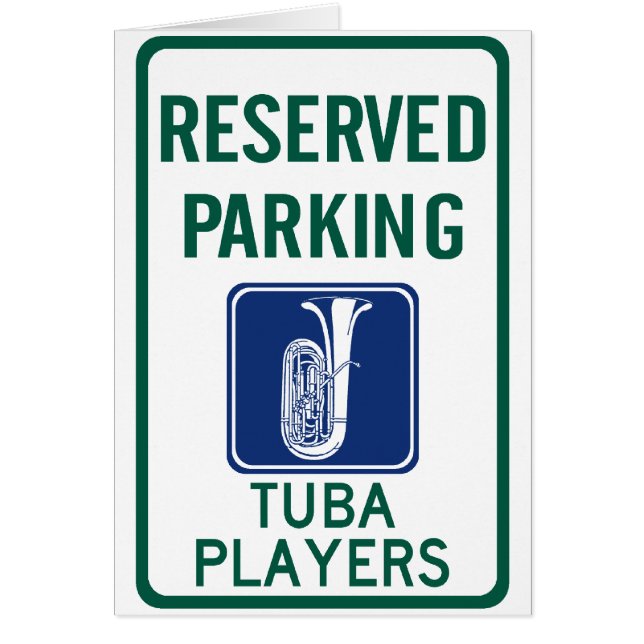 Tuba-Spieler-Parken (Vorne)