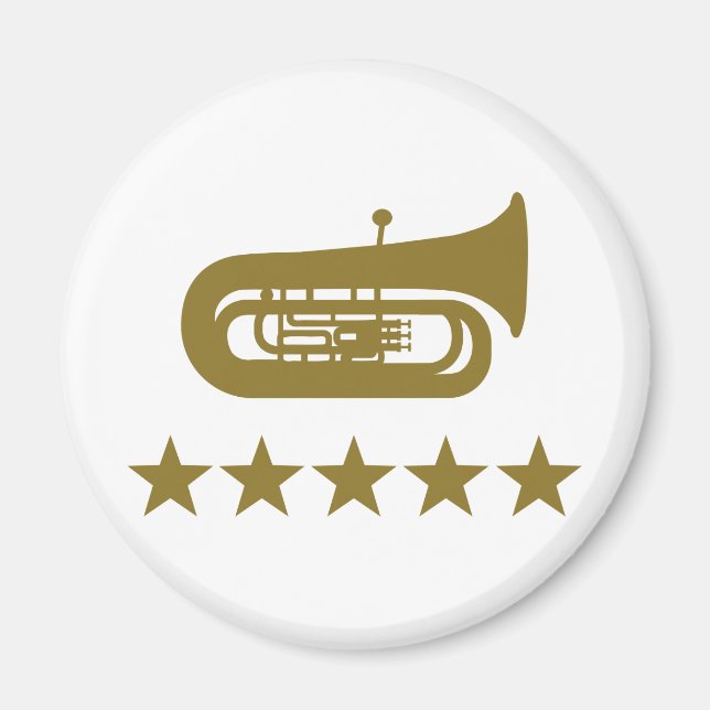 Tuba stars magnet (Vorne)
