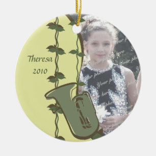 Tuba Woodland Foto Keramikornament