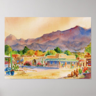 Tubac, Founded1752 Canvas Print Poster