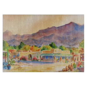 Tubac, gegründet 1752 schneidebrett