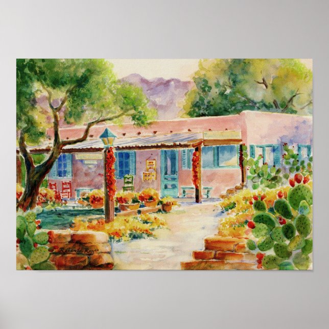 Tubac Historische Gesellschaft 1903 Canvas Print Poster (Vorne)