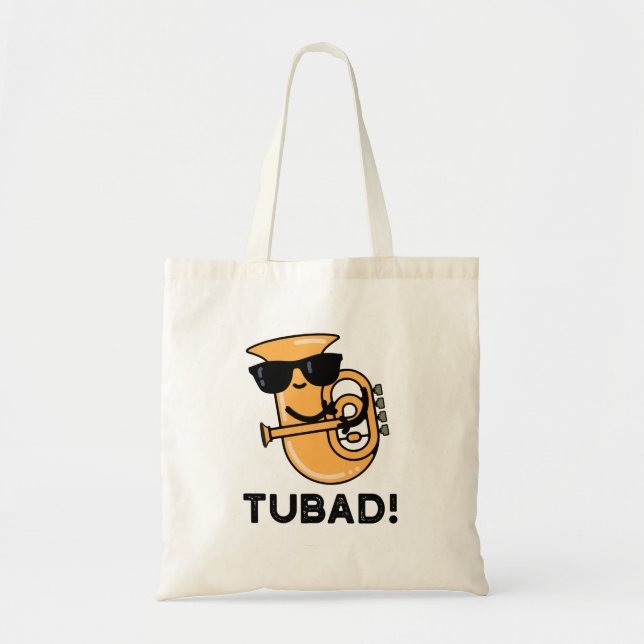 Tubad Funny Music Tuba Pun Tragetasche (Vorne)