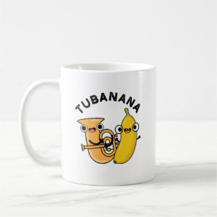 Tubanana Funny Tuba Banana Pun Kaffeetasse