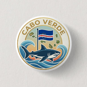 Tubarões Azuis - Cabo Verde Button