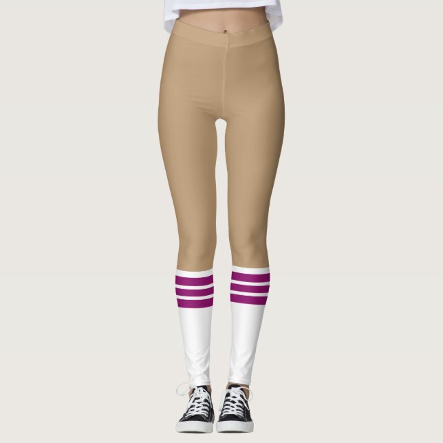 Tube Socken Leggings (Vorderseite)