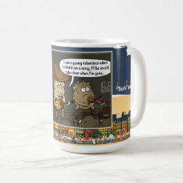 Tuberdour | Musical Wordplay Humor Classic Kaffeetasse