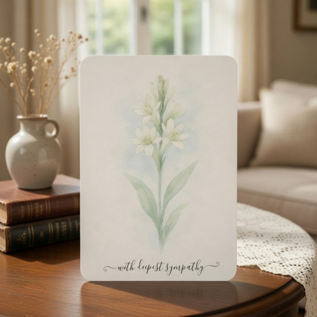 Tuberose-Sympathie-Karte (Von Creator hochgeladen)