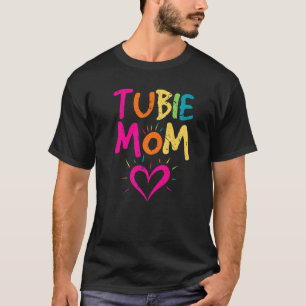 Tubie Mama Fütternd Tube Gastrostomy Button Awaren T-Shirt