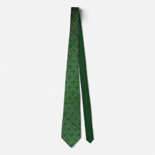 Tubular Chrome Christmas Tree Neck Tie Krawatte