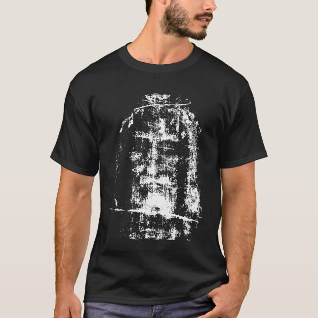 Tuch von Turin Jesus Christus Gesicht280 T-Shirt (Vorderseite)