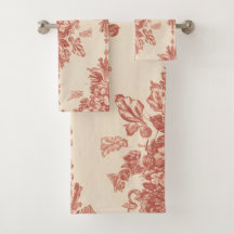 Tücher Vintage Roter Teppichdesign, Romantisch