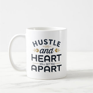 Tüchtigkeit und Herz werden dich auszeichnen Kaffe Kaffeetasse